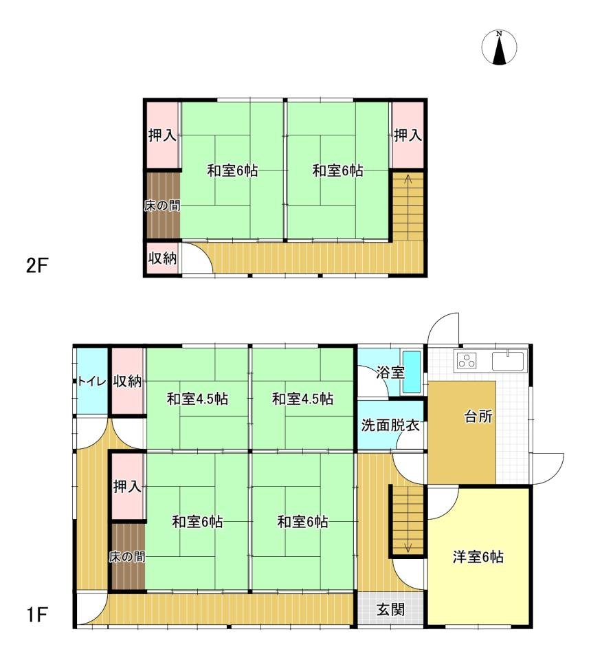 新本間取り